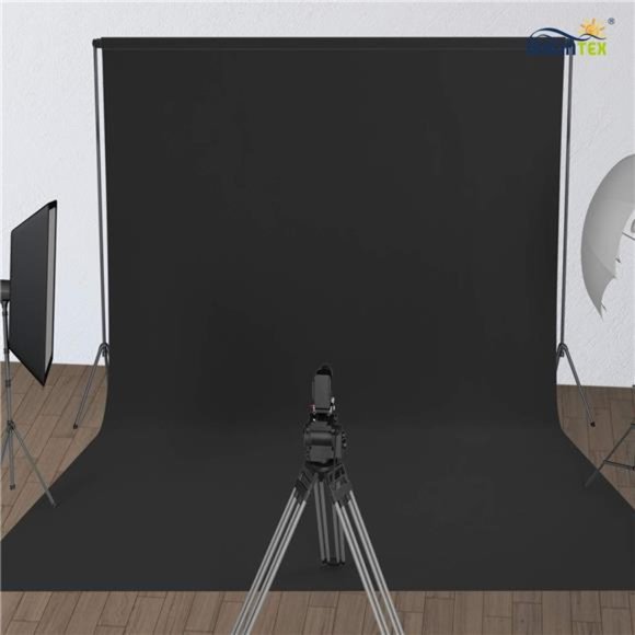6X9 ft Background Muslin Backdrop, Photo Studio, Collapsible High Density Screen - Picture 2 of 8